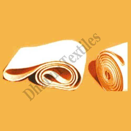 SAREE ROLL POLISHING MACHINE FELT, TEXTILE PROCESSING MACHINE FELT